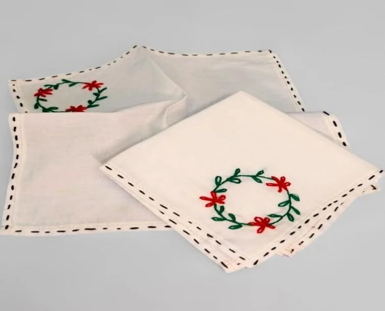 Embroidered Napkins
