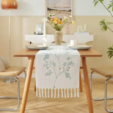 Embroidered Table Runner