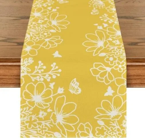 Printed Table Runner